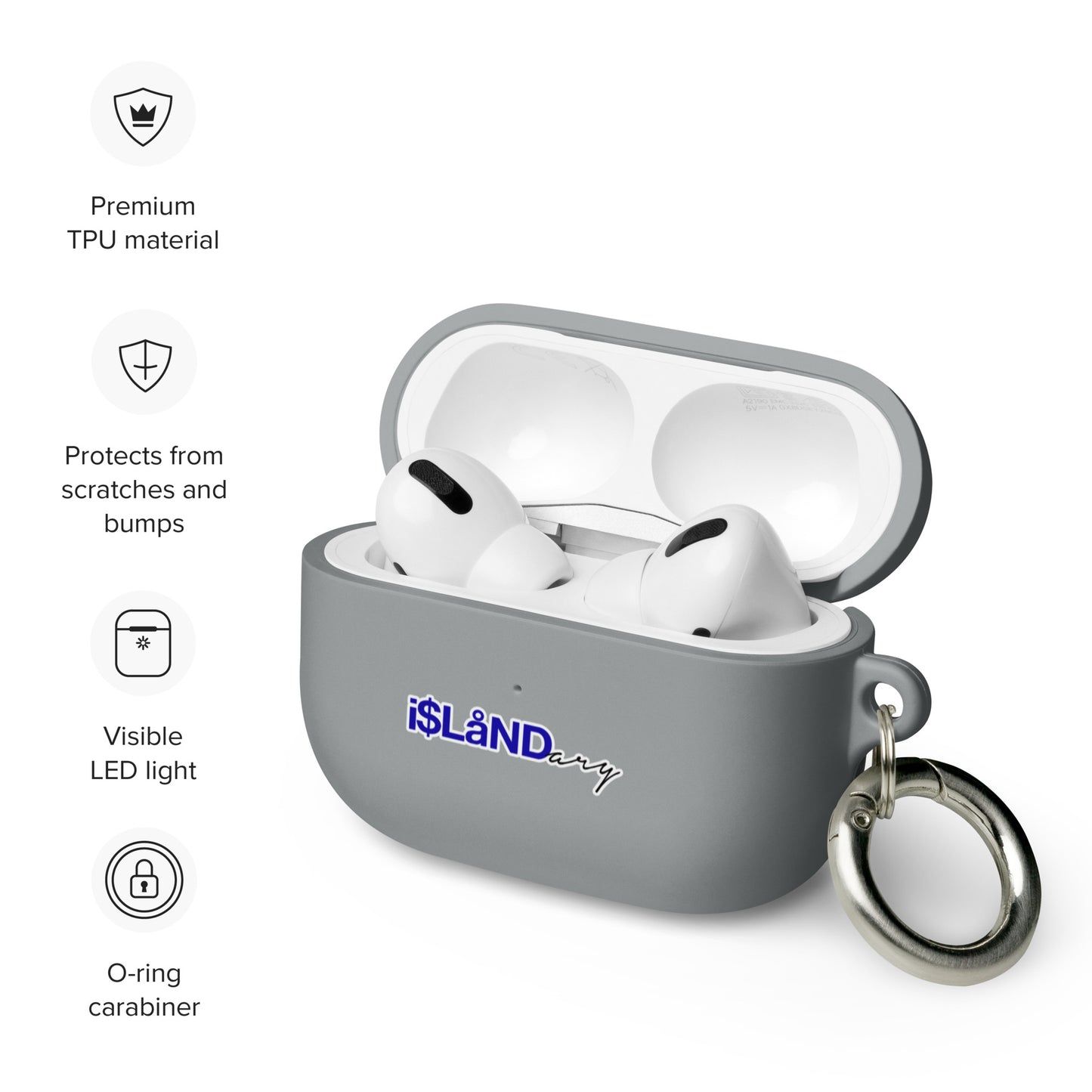 Blue Islandary AirPods case