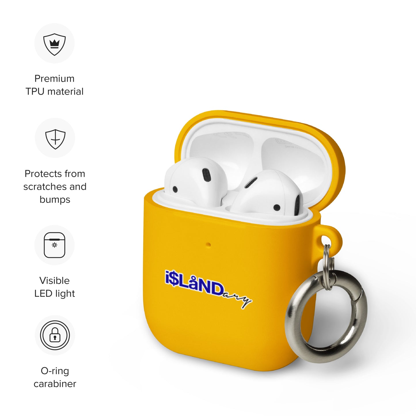 Blue Islandary AirPods case