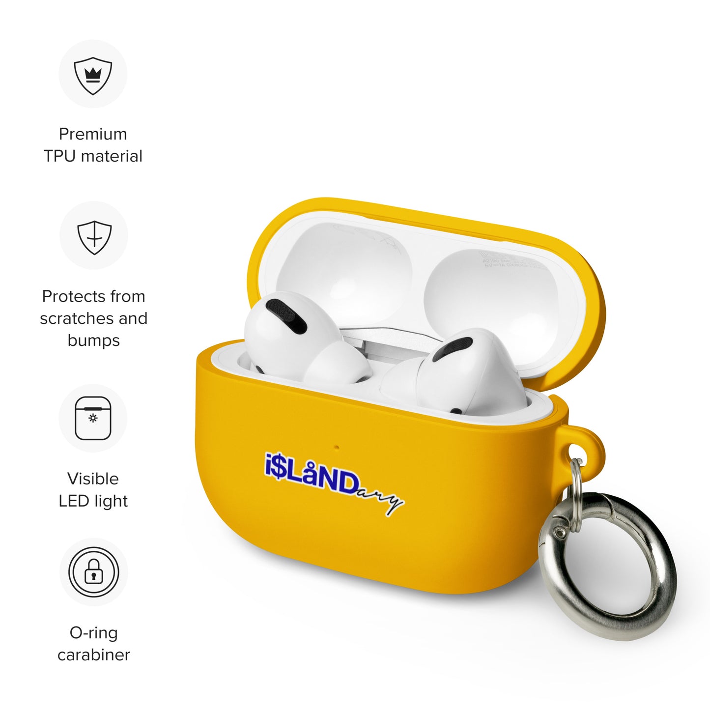 Blue Islandary AirPods case