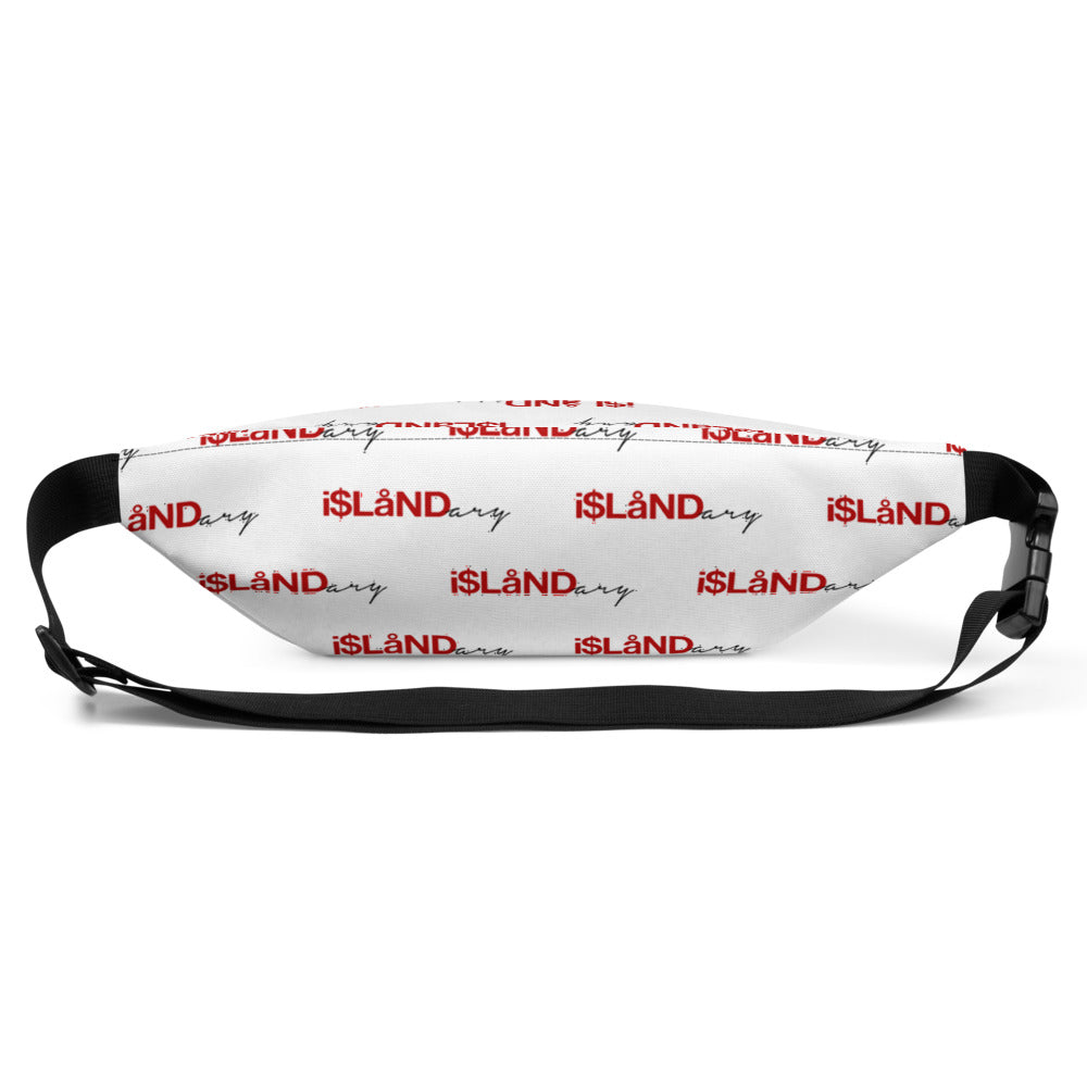 White Fanny Pack Red i$LåNDary