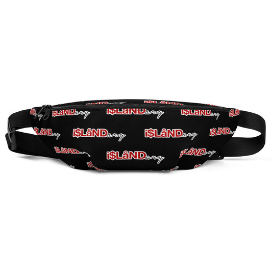 Black Fanny Pack Red i$LåNDary