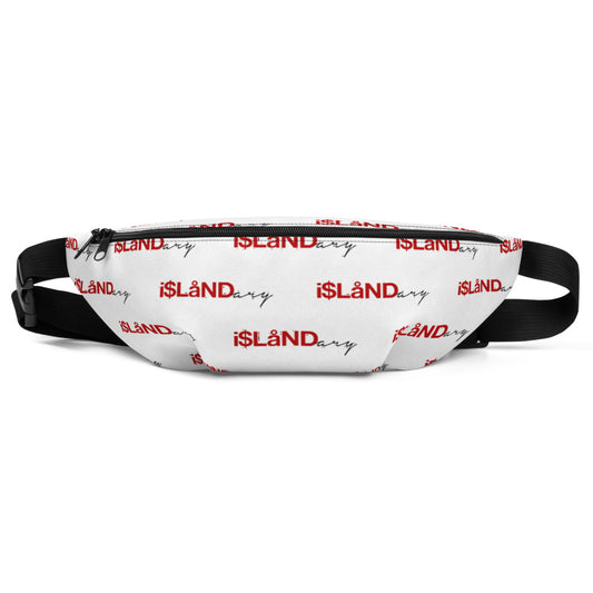 White Fanny Pack Red i$LåNDary