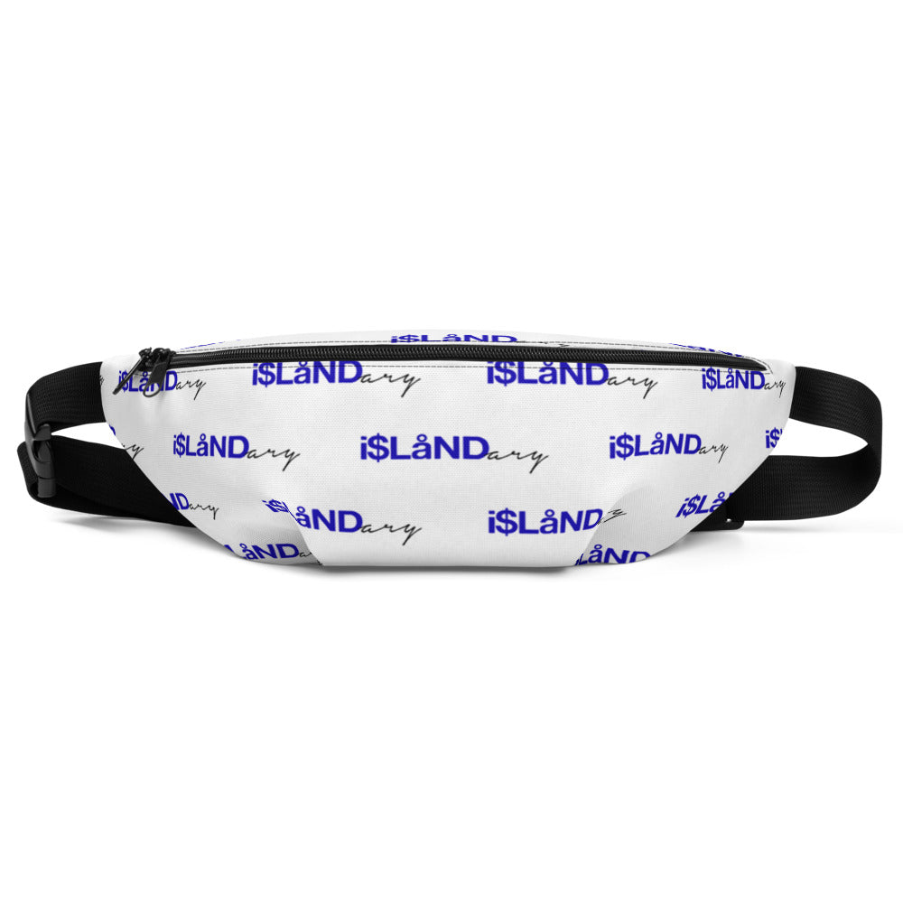 White Fanny Pack Blue i$LåNDary