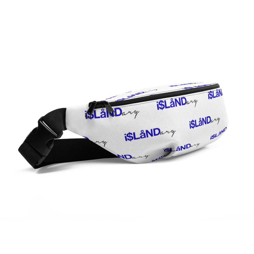 White Fanny Pack Blue i$LåNDary