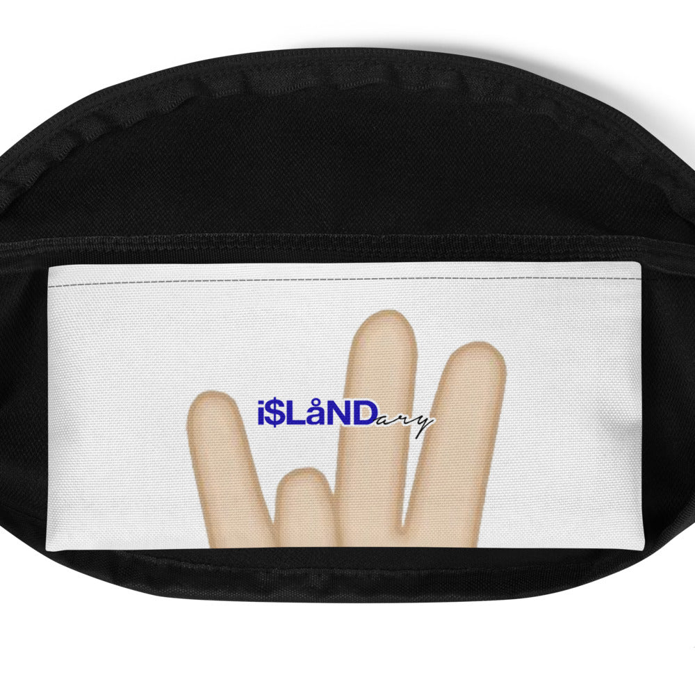 White Fanny Pack Blue i$LåNDary