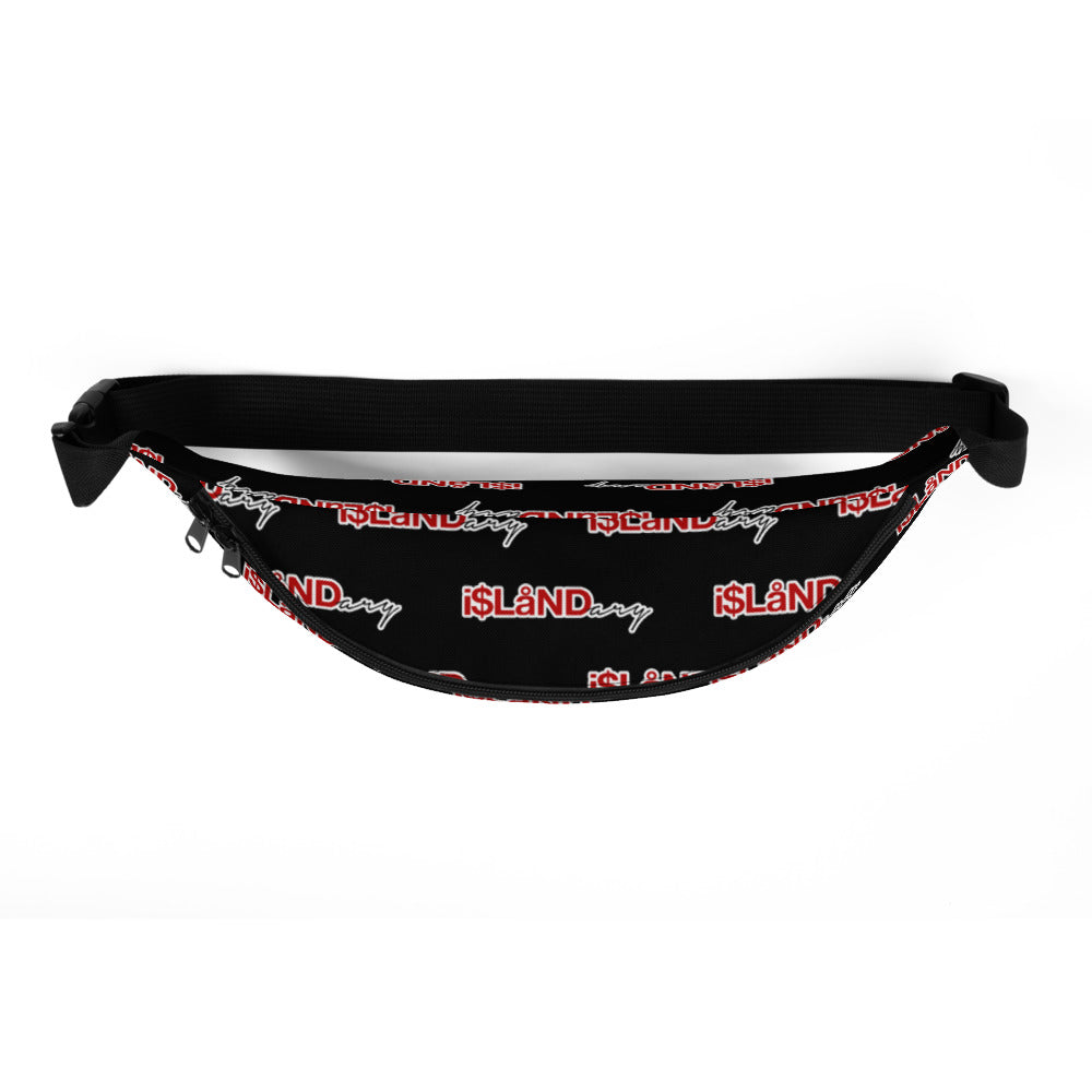 Black Fanny Pack Red i$LåNDary