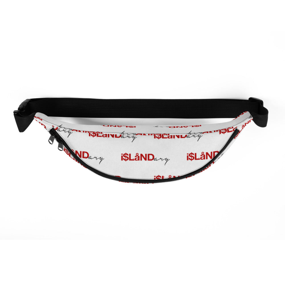 White Fanny Pack Red i$LåNDary