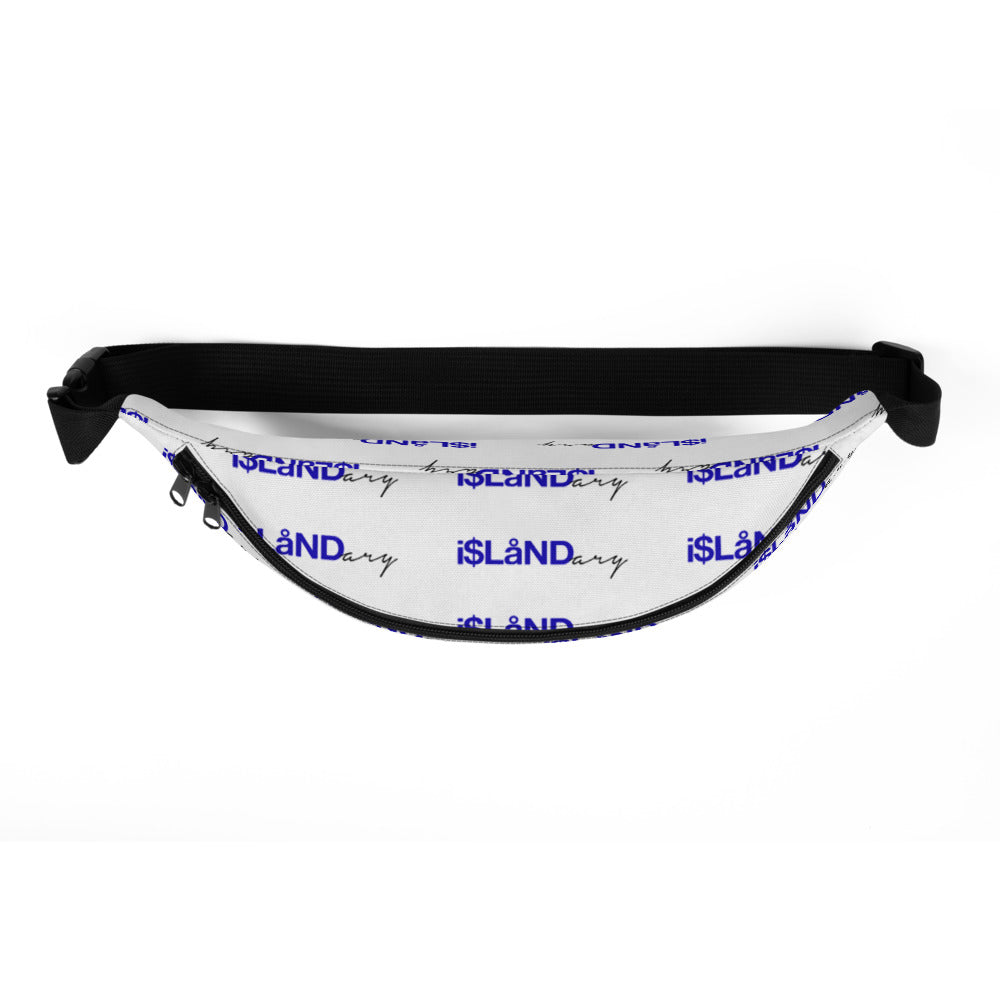 White Fanny Pack Blue i$LåNDary