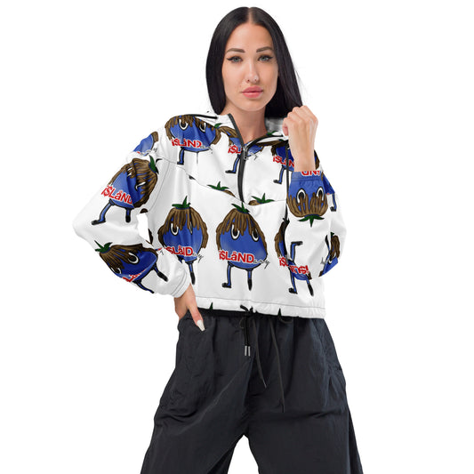 Islandary B3rry Women’s cropped windbreaker