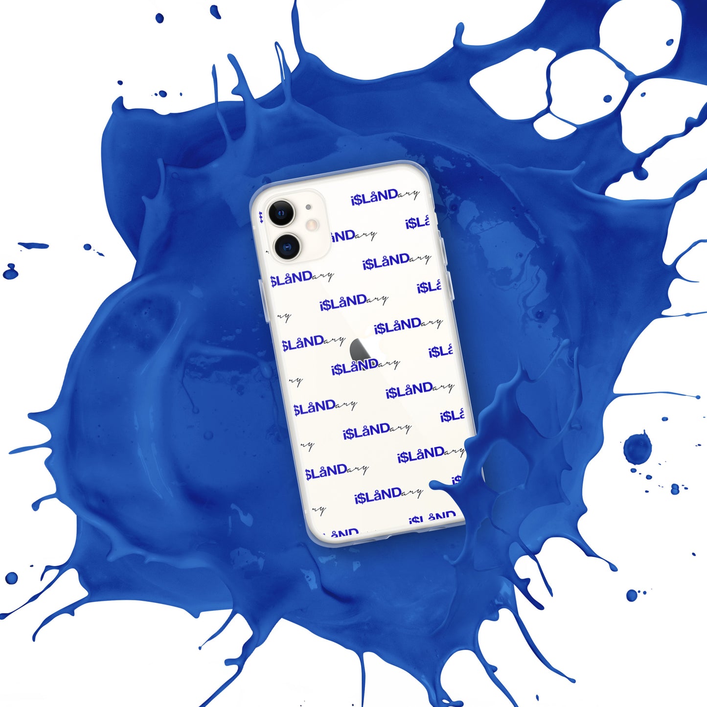 Blue Islandary iPhone Case