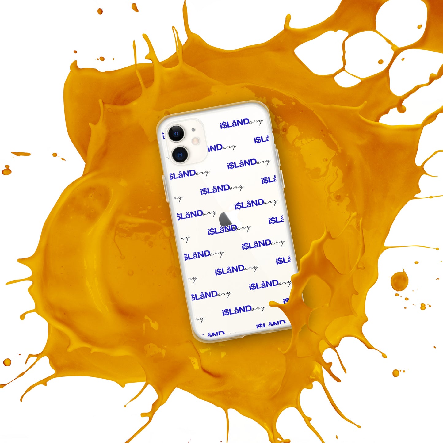 Blue Islandary iPhone Case