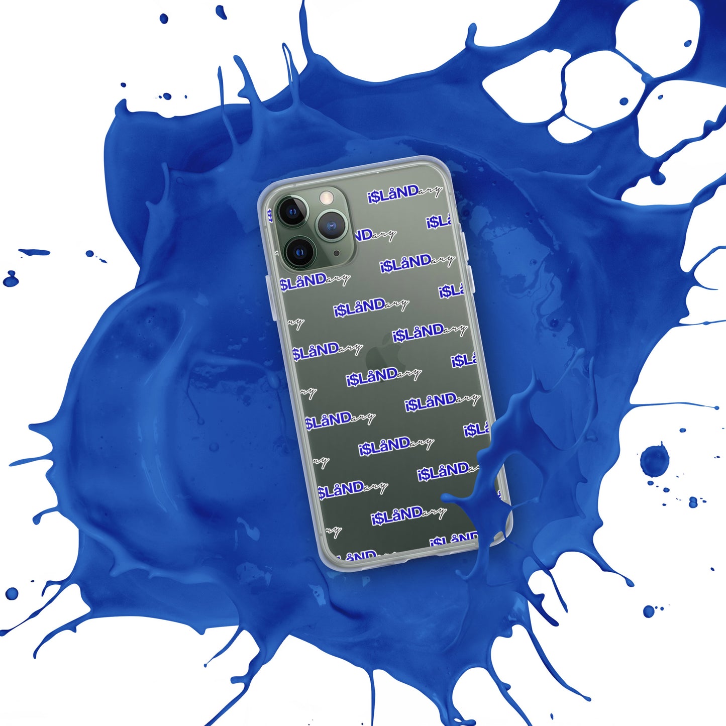 Blue Islandary iPhone Case