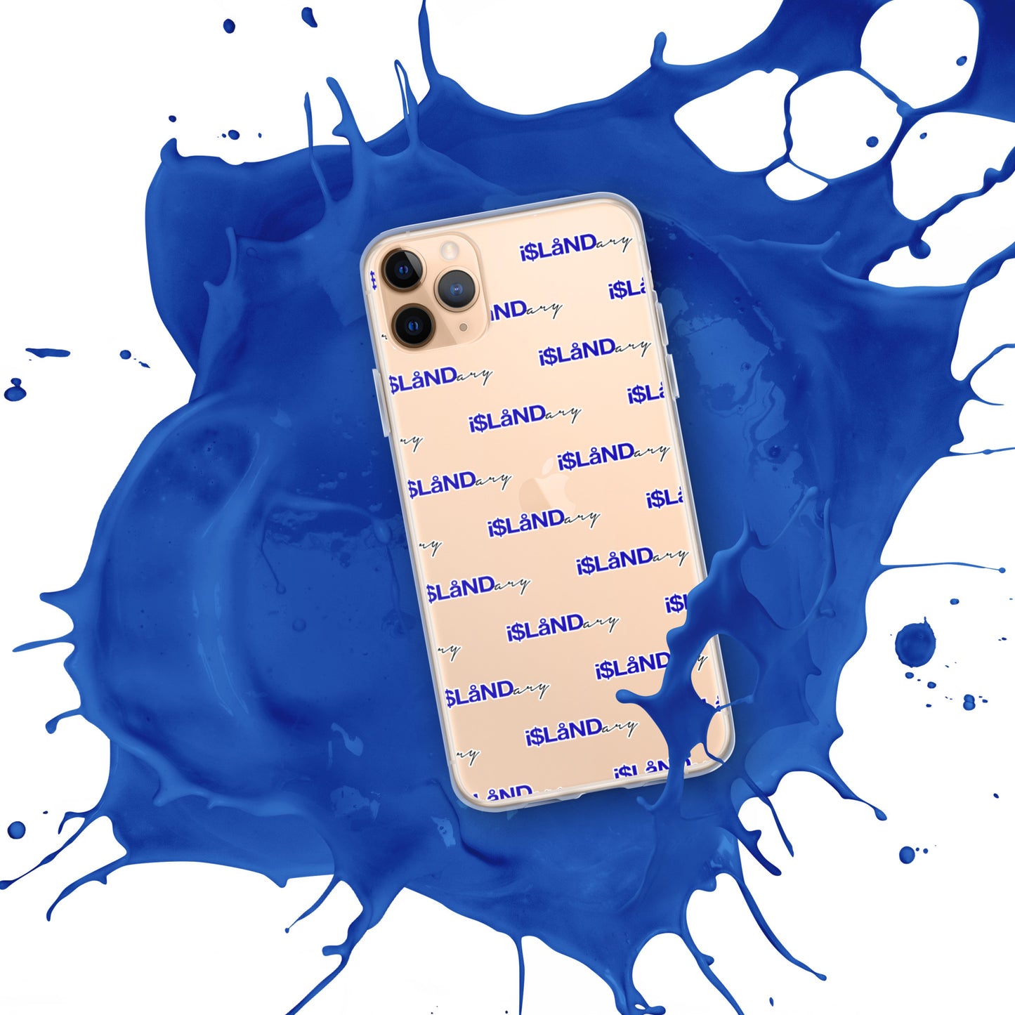 Blue Islandary iPhone Case