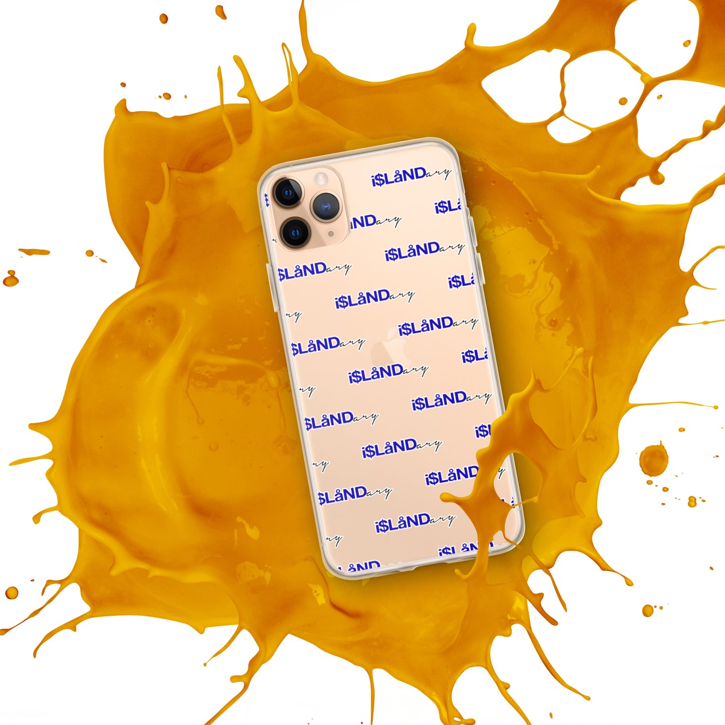 Blue Islandary iPhone Case