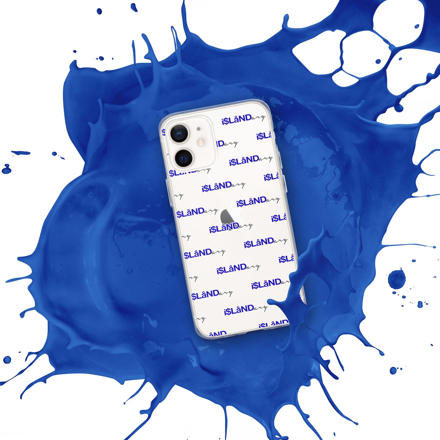 Blue Islandary iPhone Case