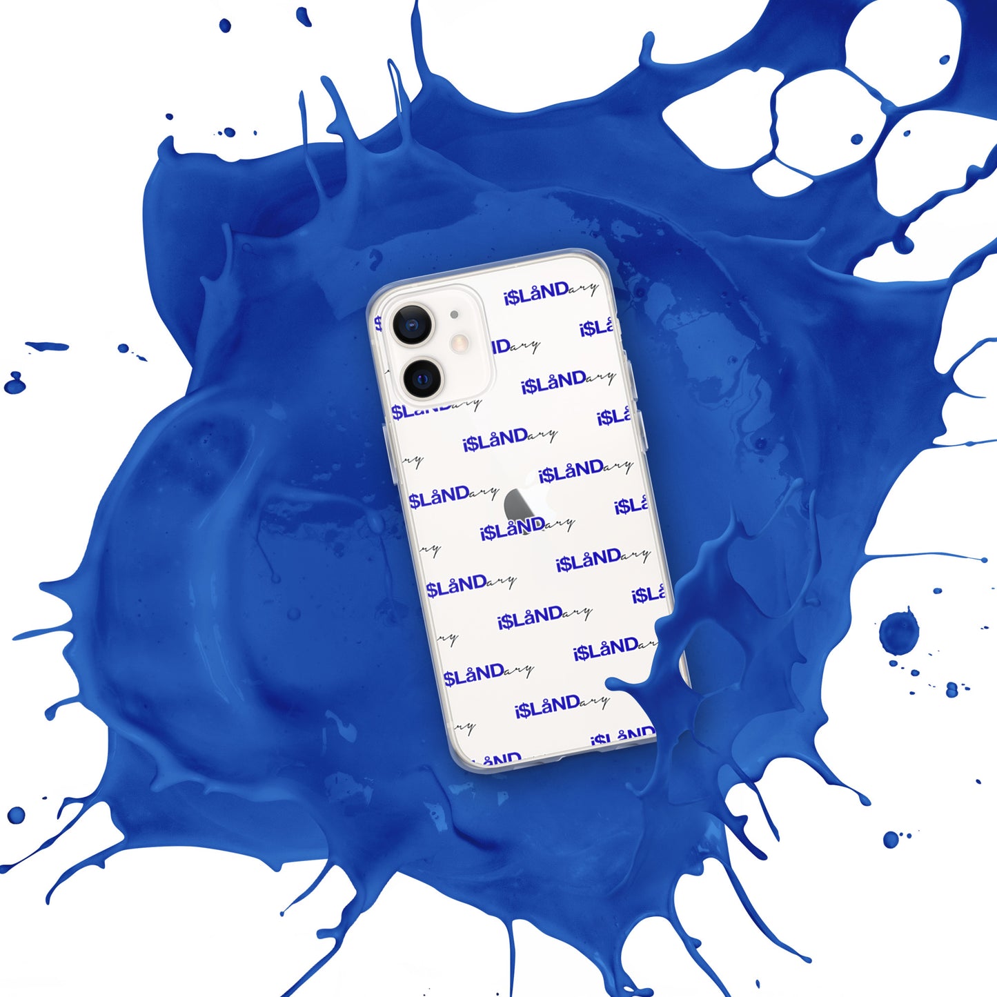 Blue Islandary iPhone Case