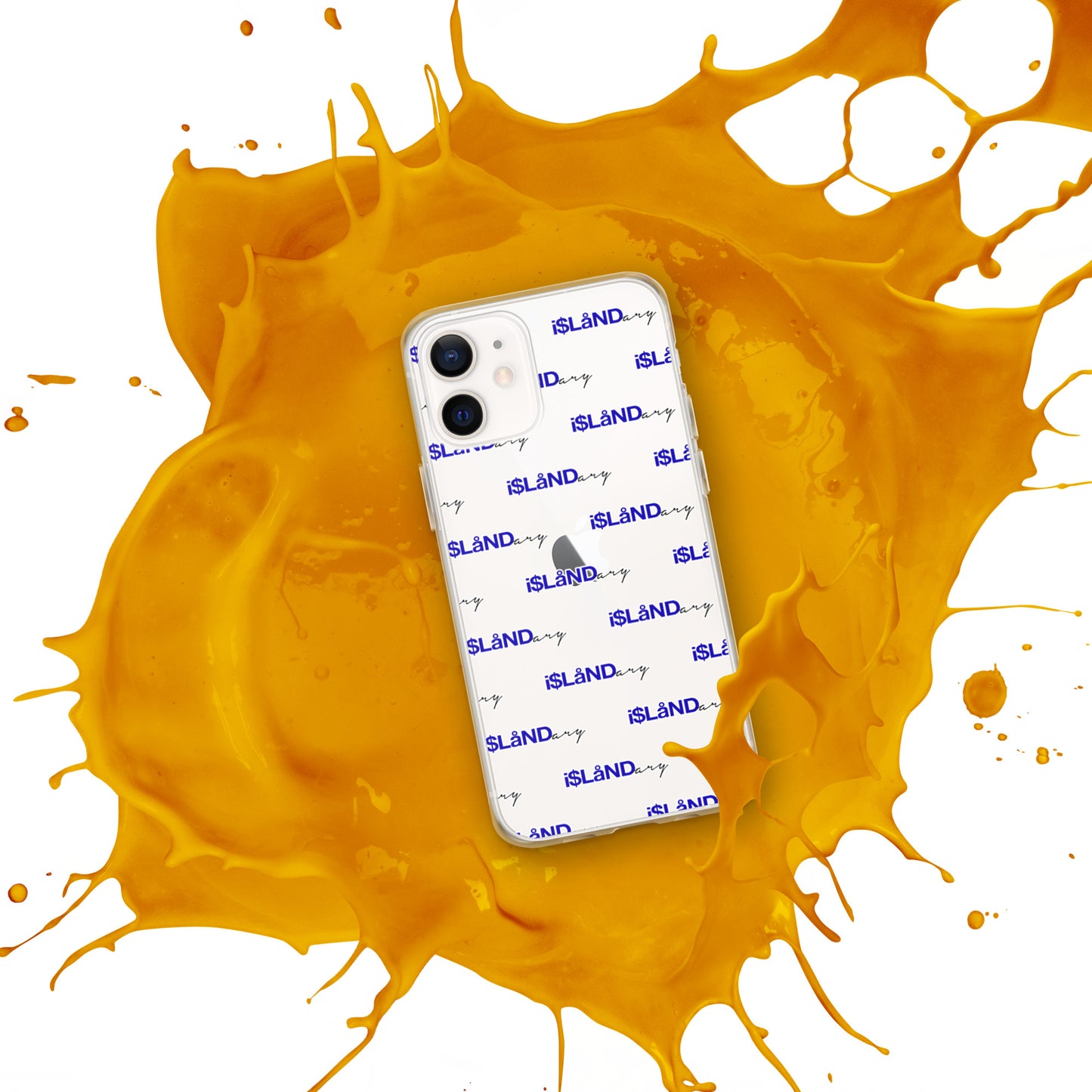 Blue Islandary iPhone Case