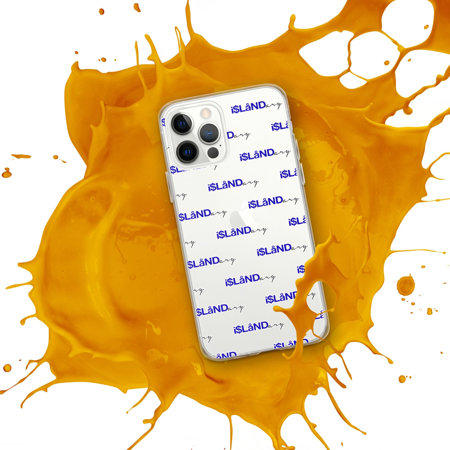 Blue Islandary iPhone Case