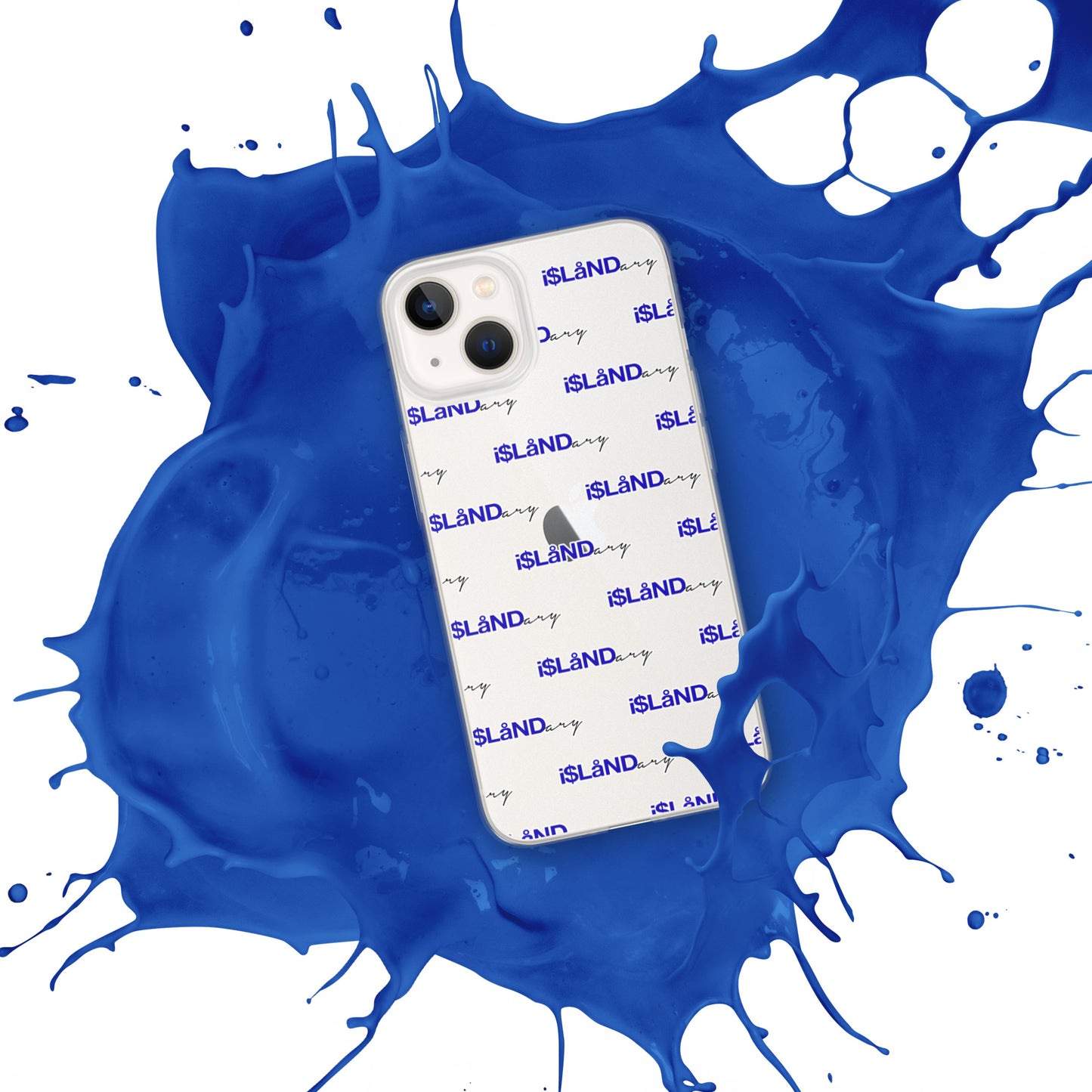 Blue Islandary iPhone Case