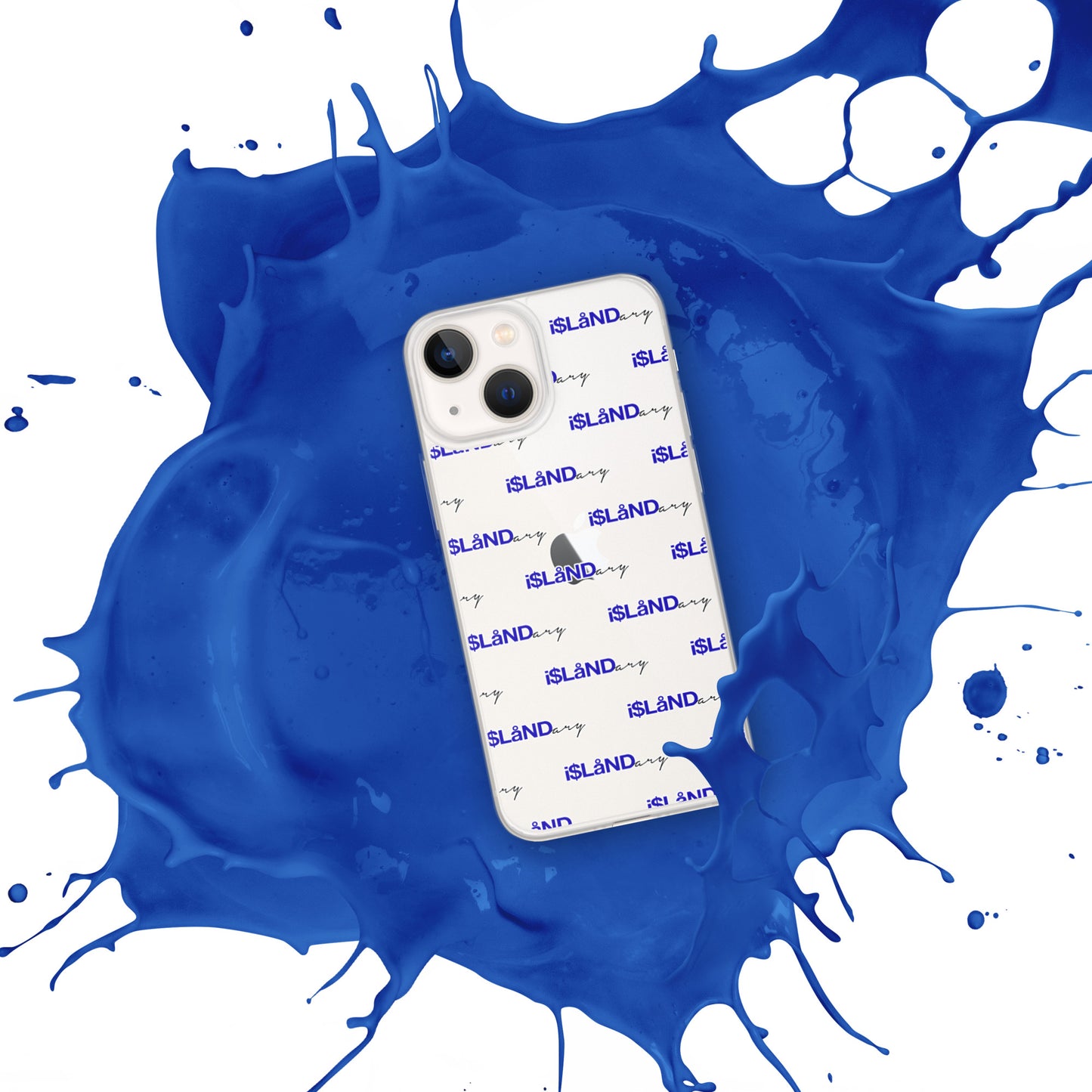 Blue Islandary iPhone Case