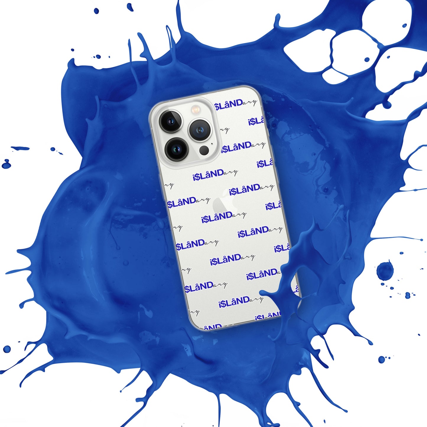 Blue Islandary iPhone Case