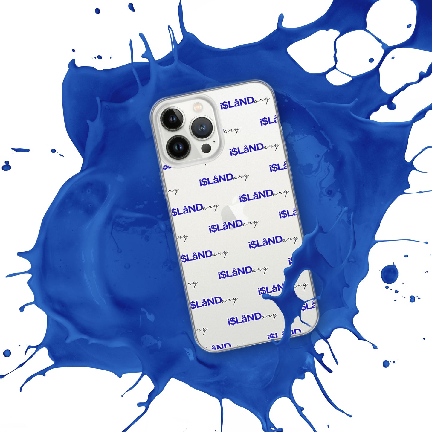 Blue Islandary iPhone Case