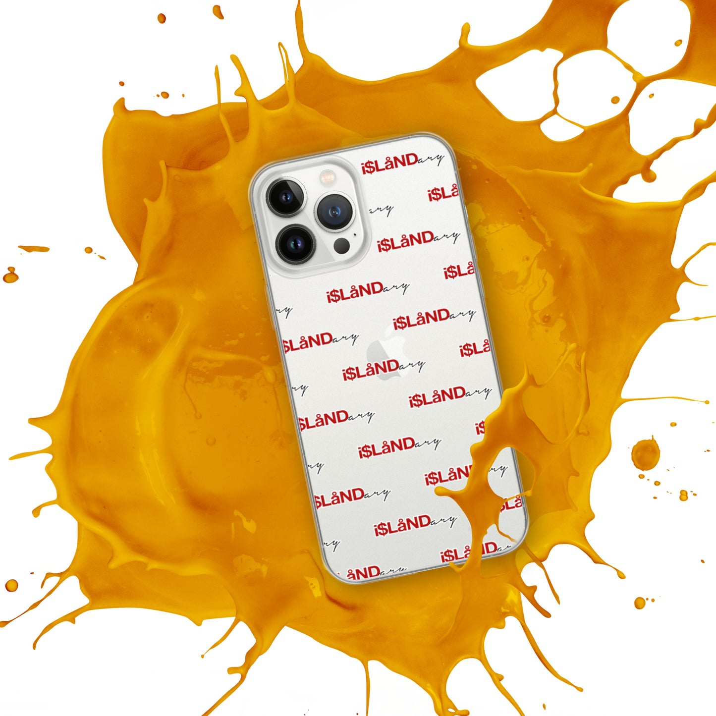 Red Islandary iPhone Case