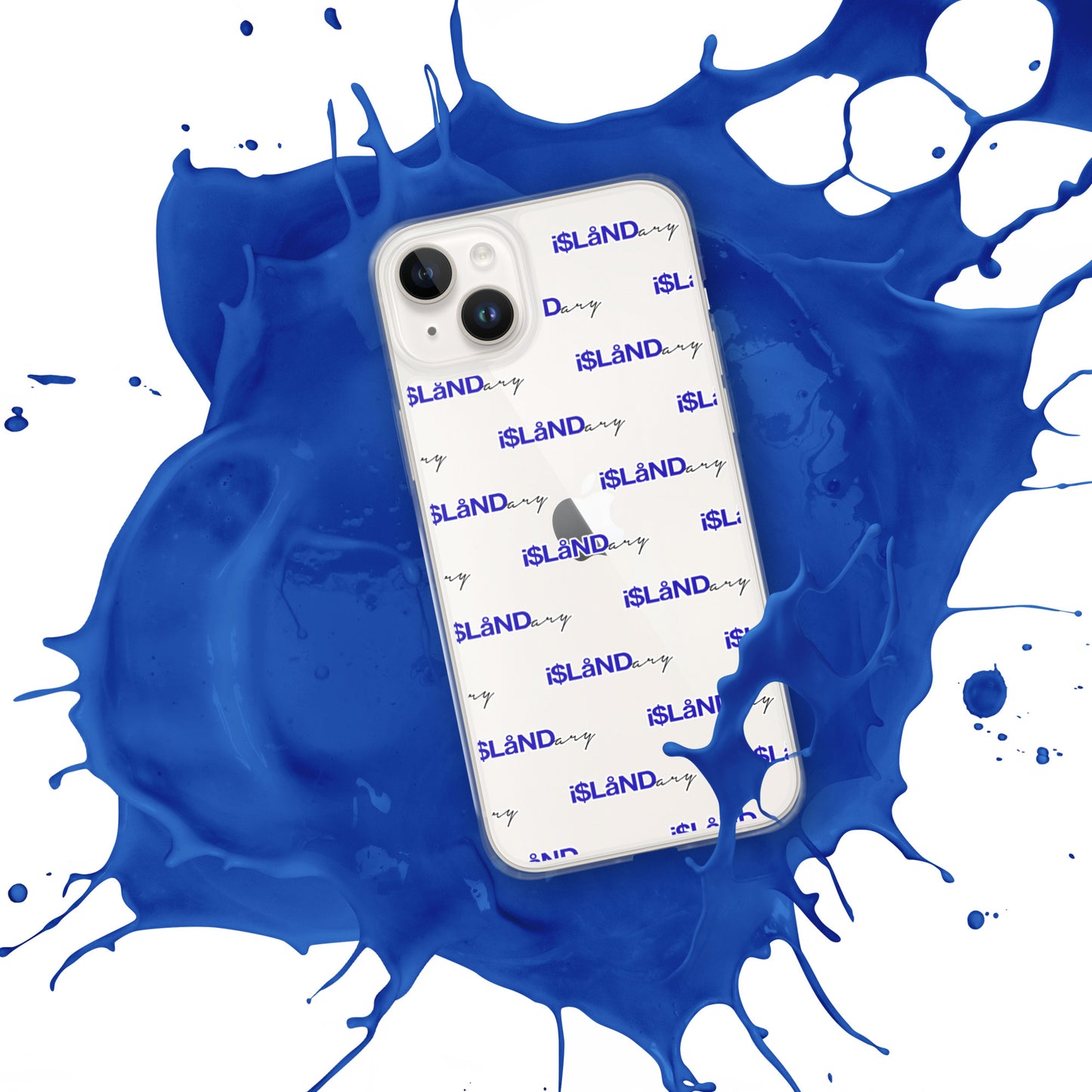 Blue Islandary iPhone Case