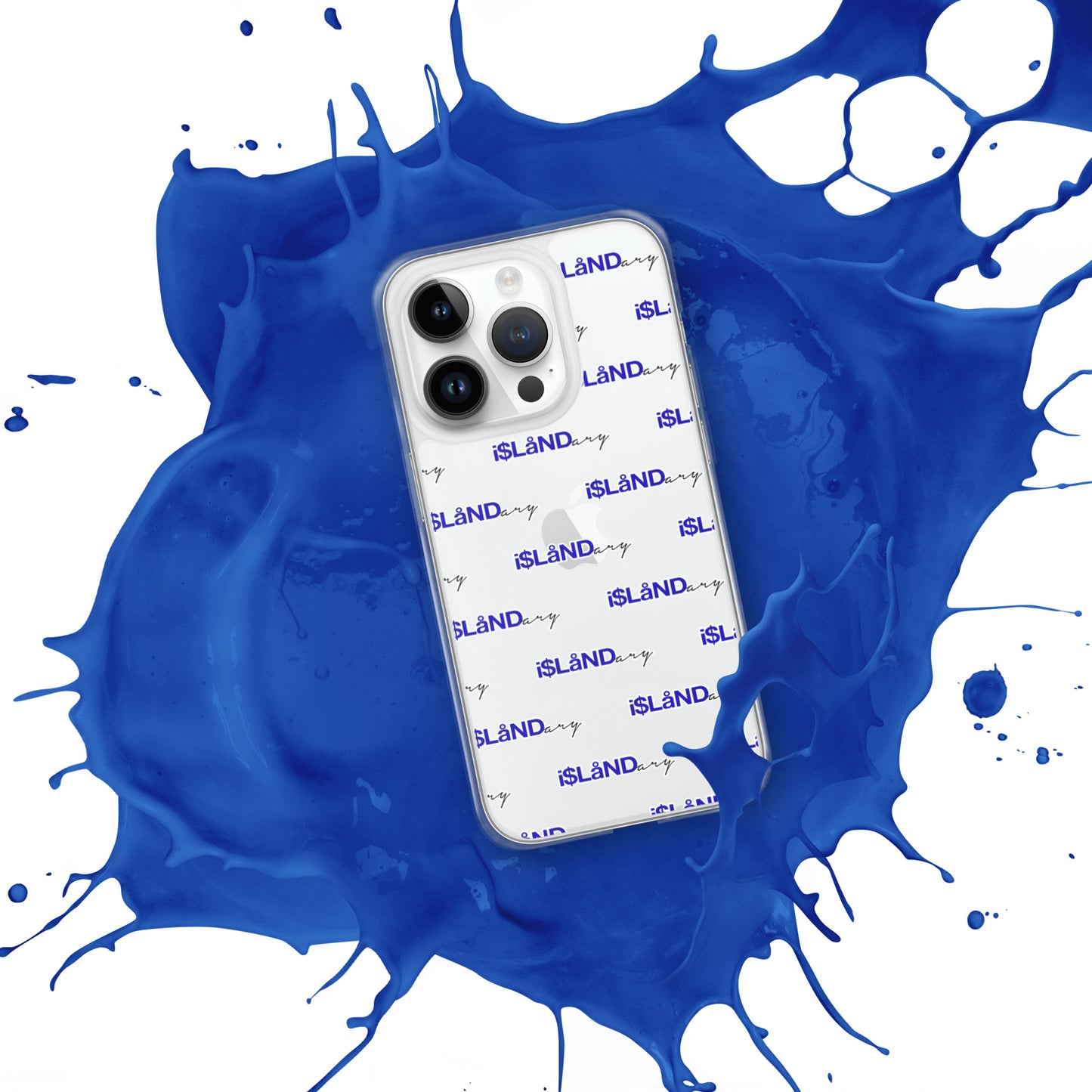 Blue Islandary iPhone Case