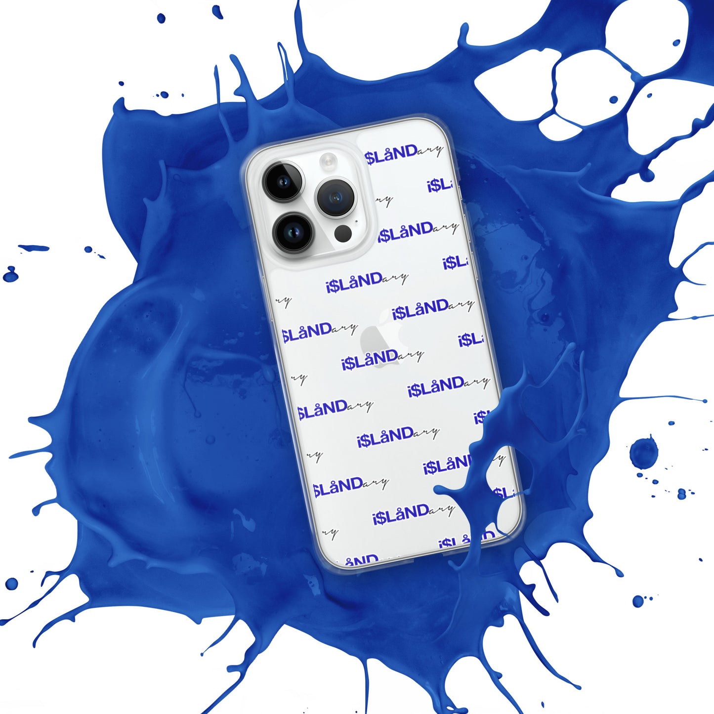 Blue Islandary iPhone Case