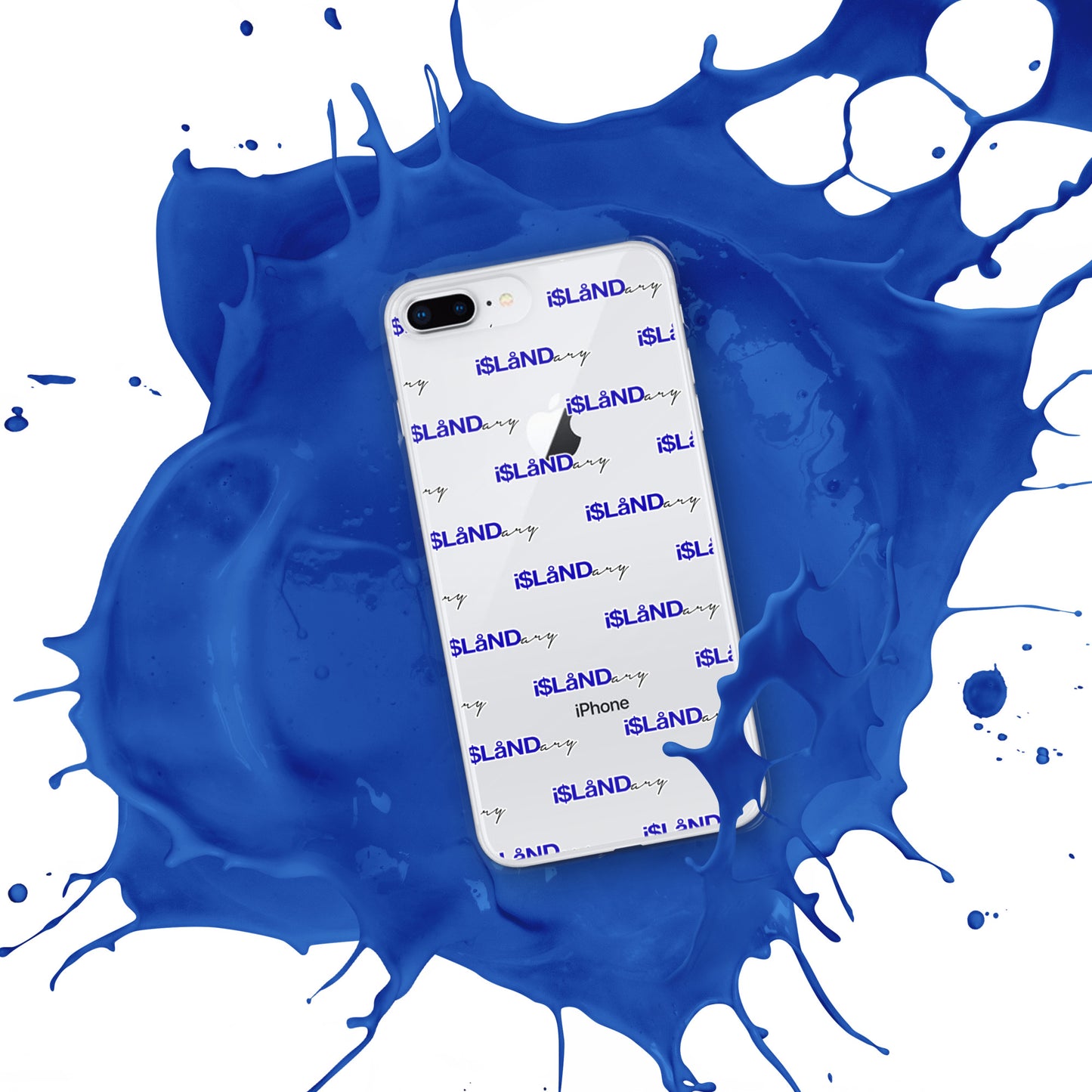 Blue Islandary iPhone Case