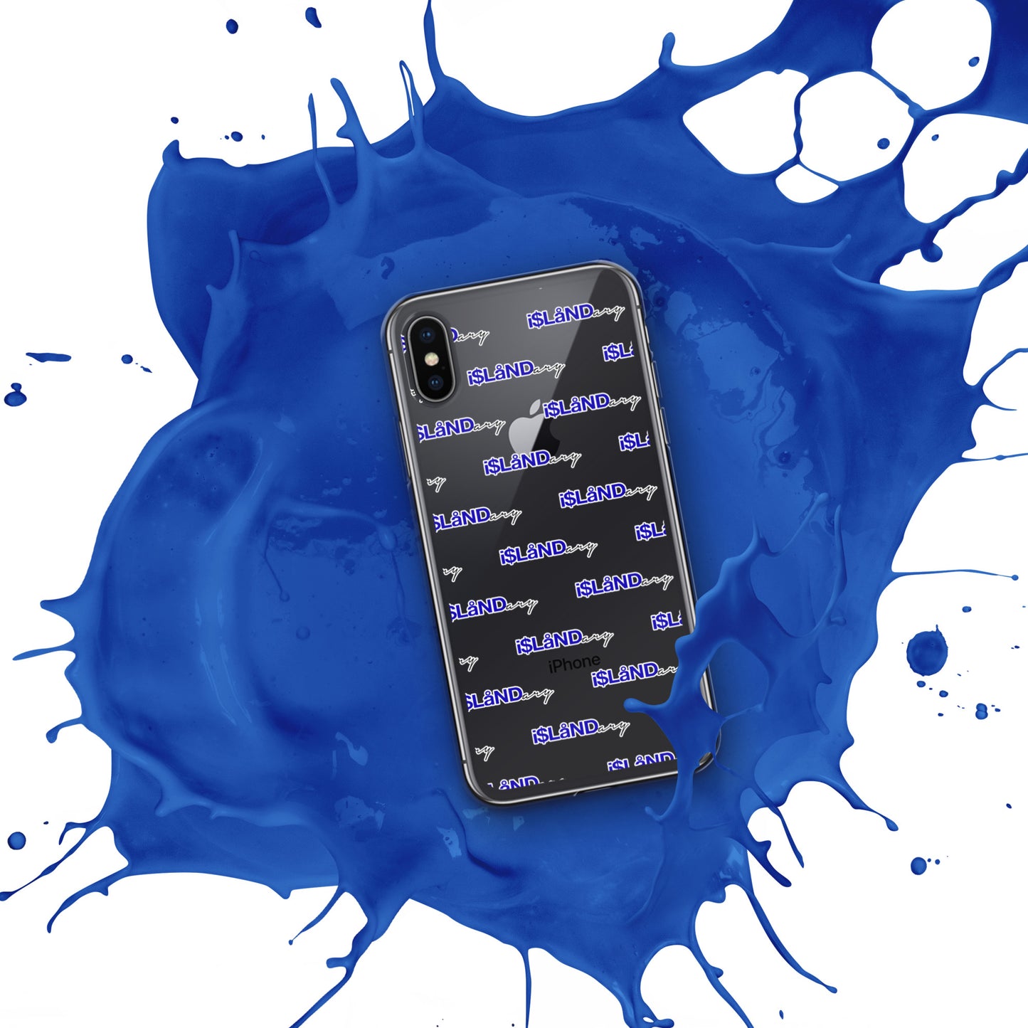 Blue Islandary iPhone Case