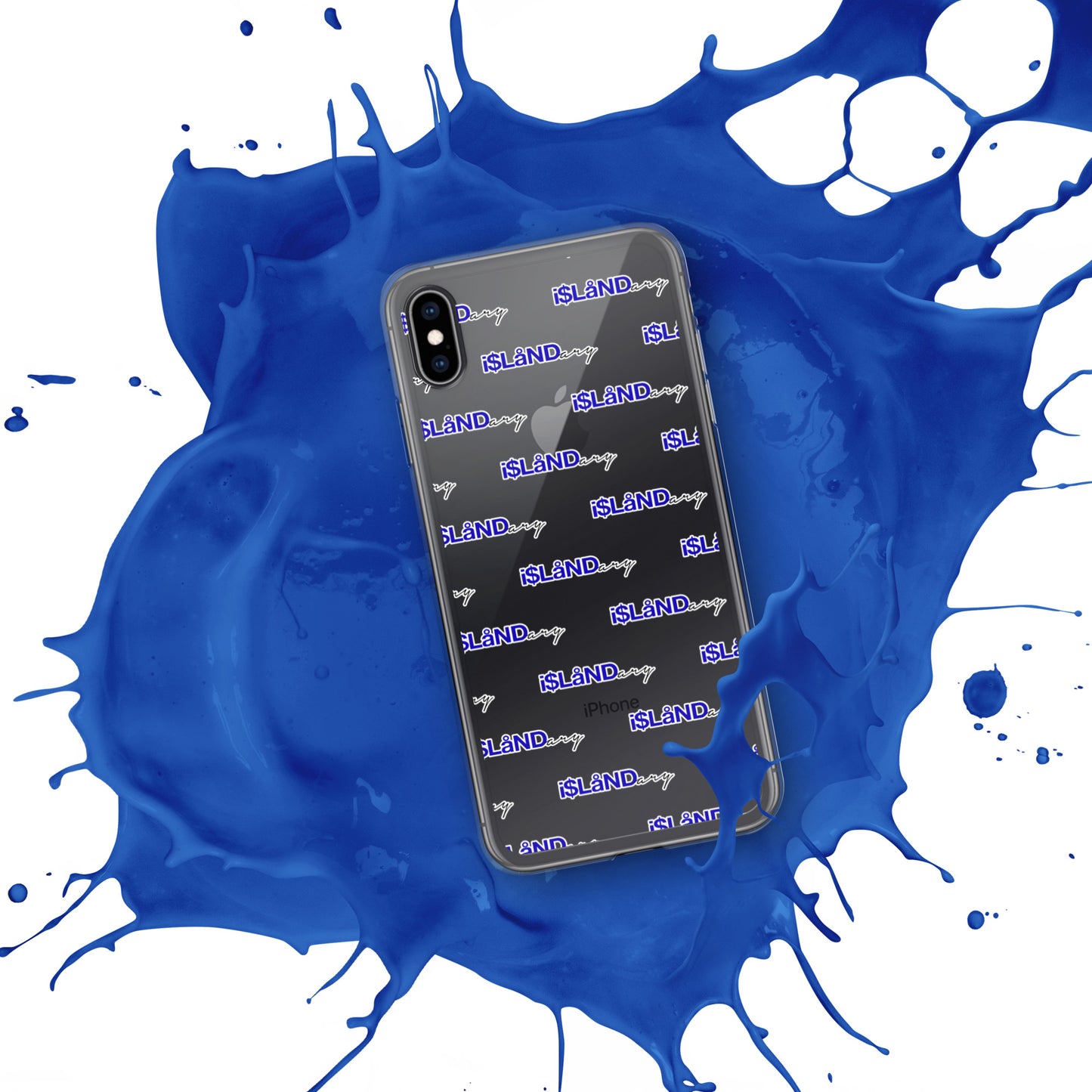 Blue Islandary iPhone Case