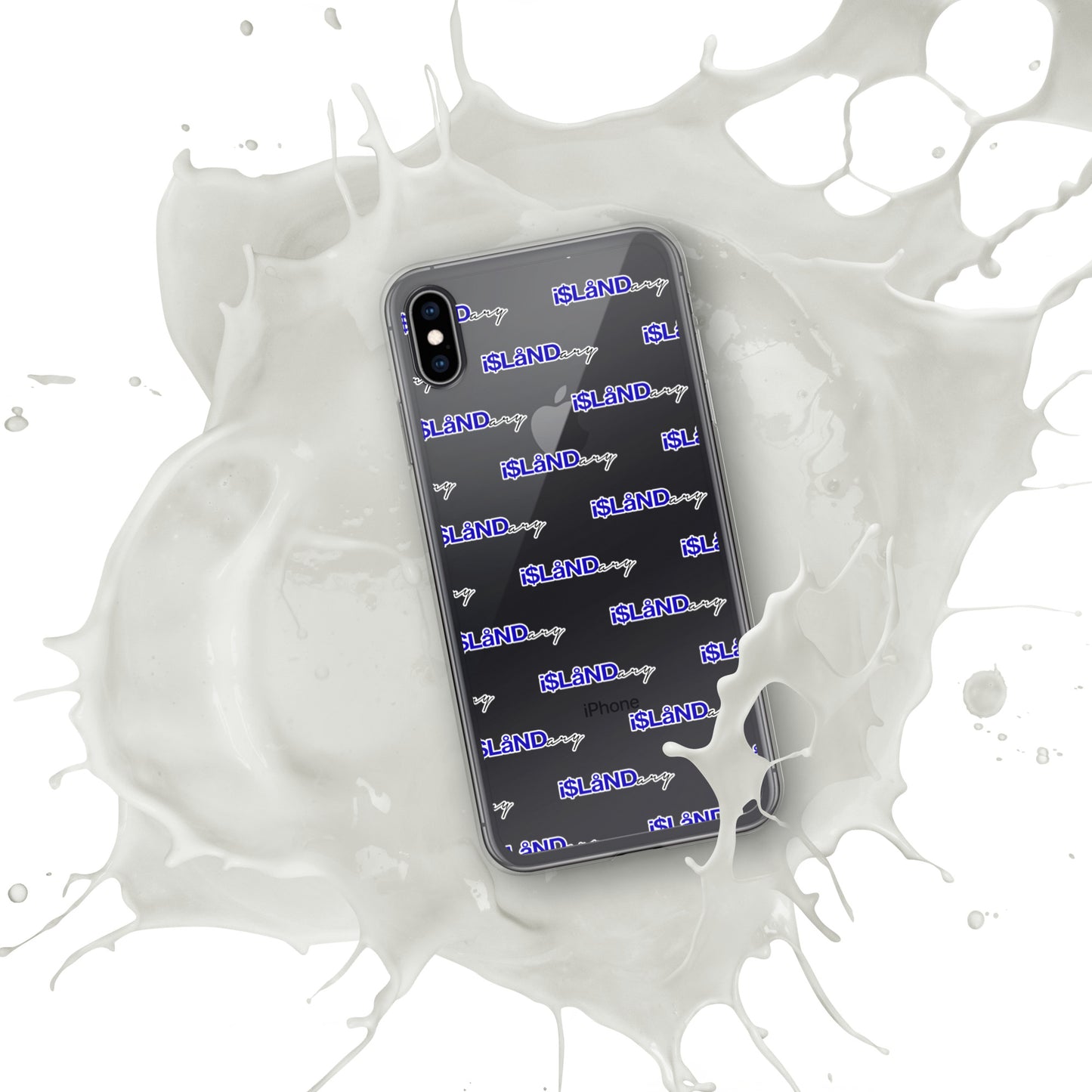 Blue Islandary iPhone Case