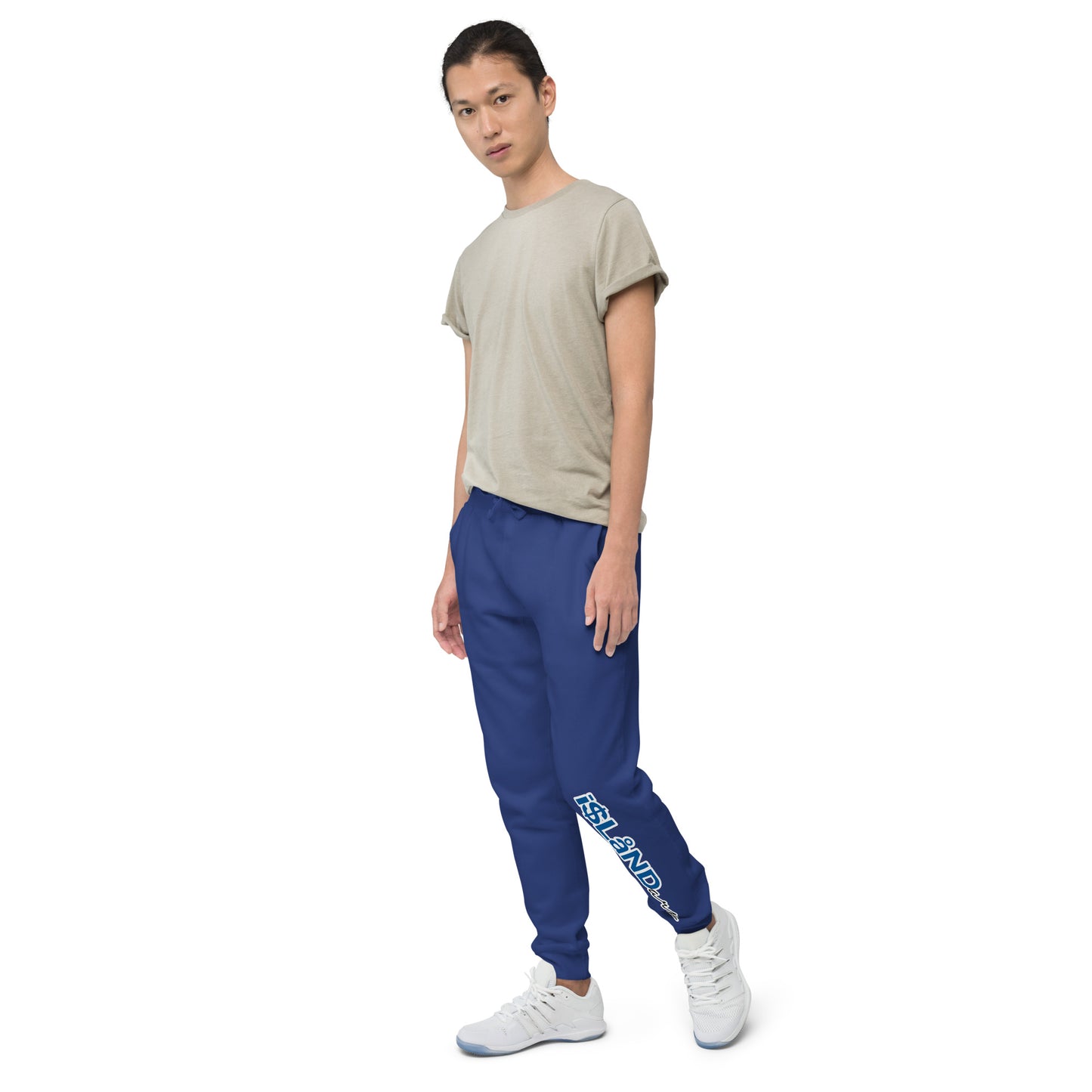 Blue Islandary Unisex fleece sweatpants