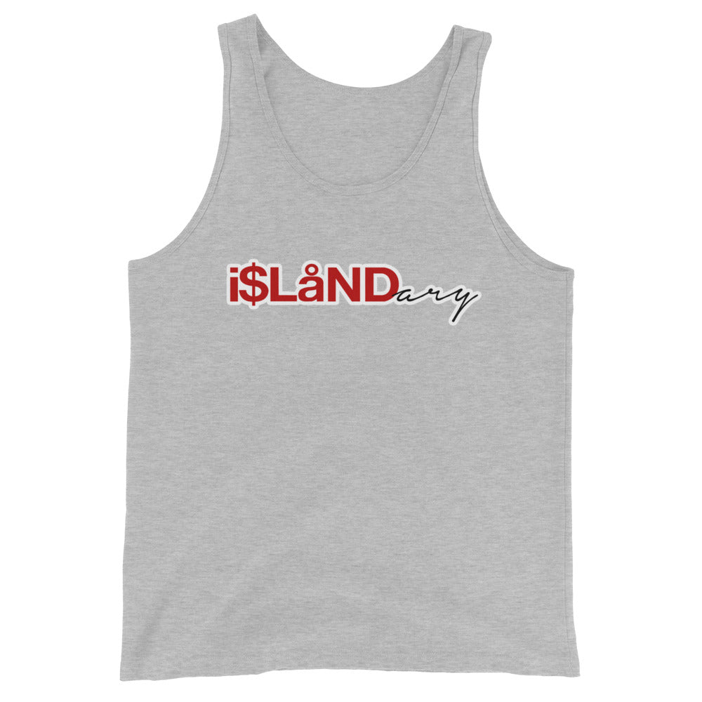 Red Islandary Unisex Tank Top