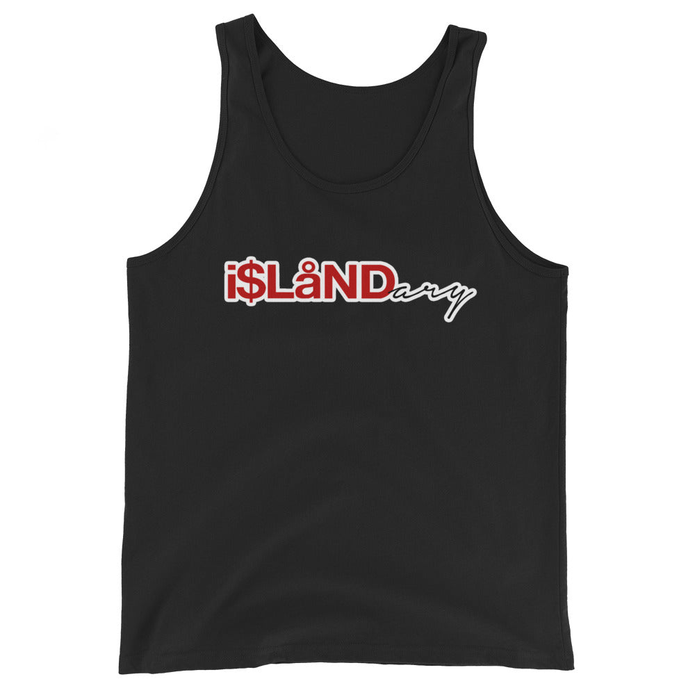 Red Islandary Unisex Tank Top