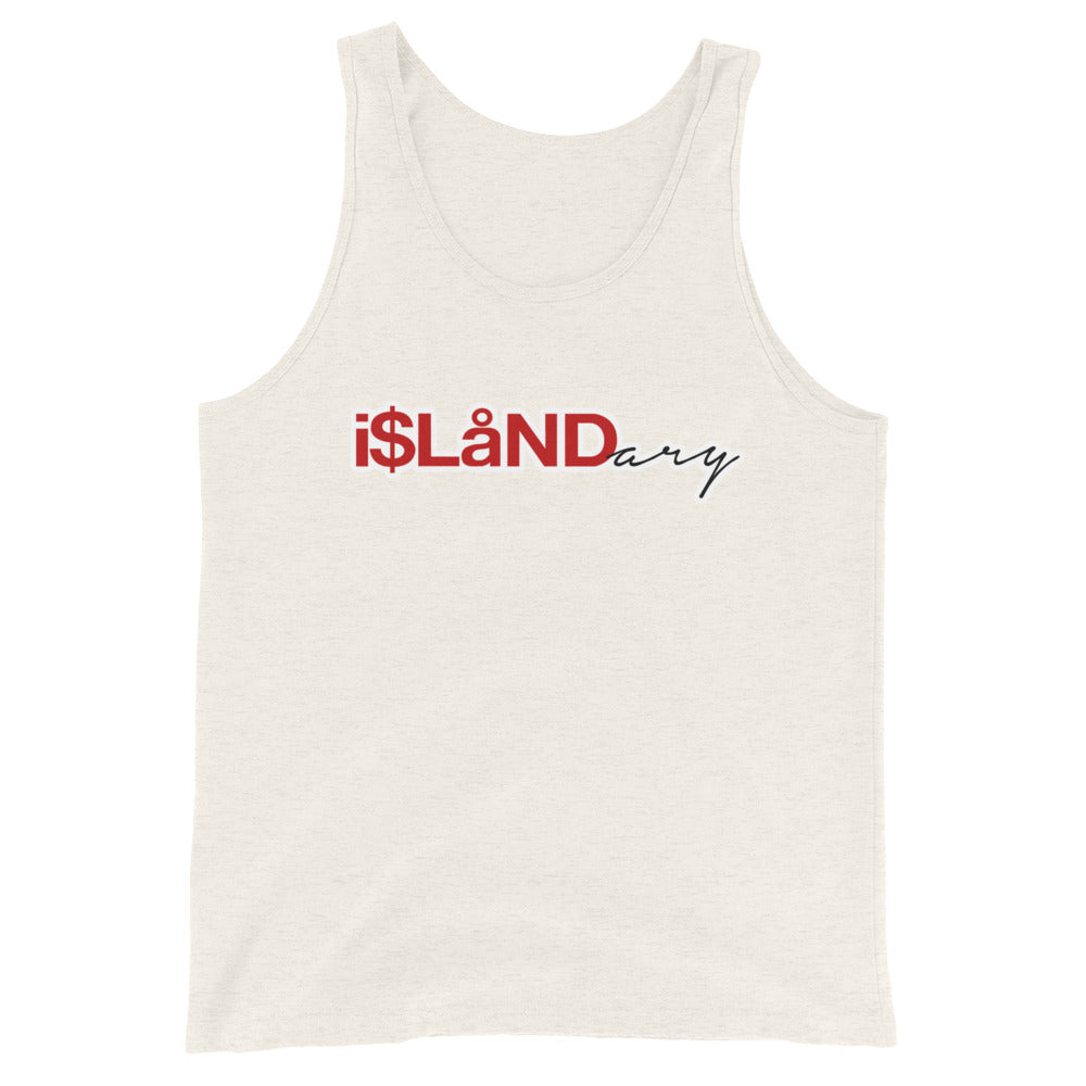 Red Islandary Unisex Tank Top