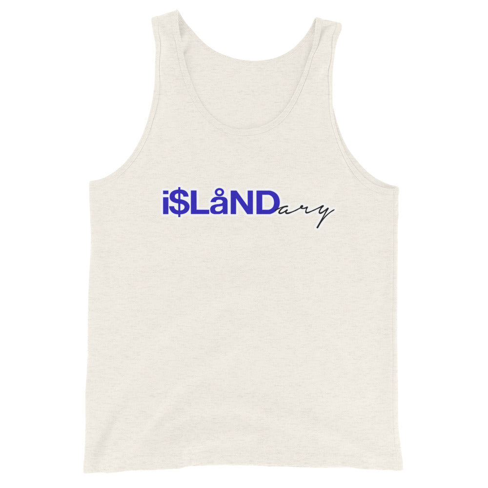 Blue Islandary Unisex Tank Top