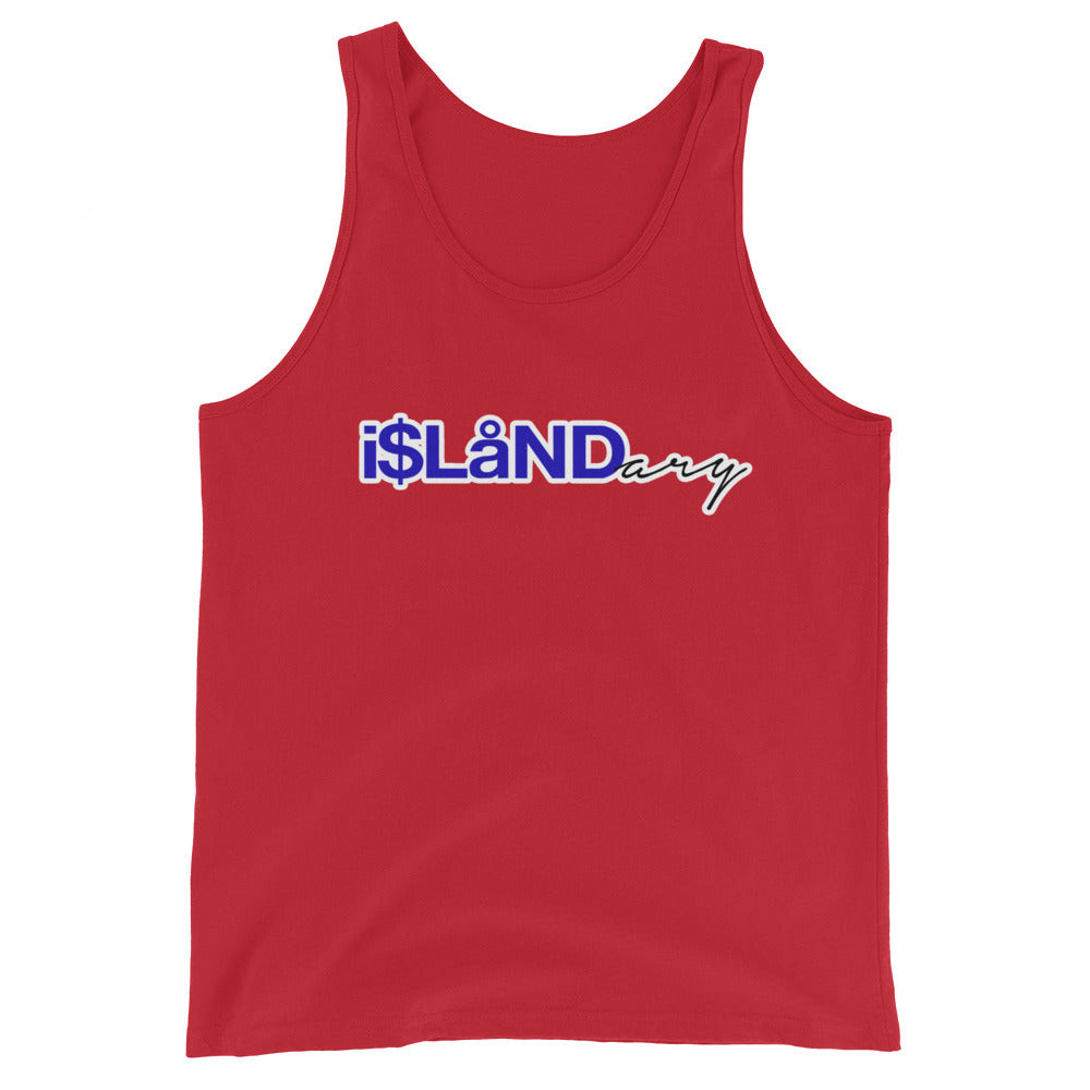 Blue Islandary Unisex Tank Top