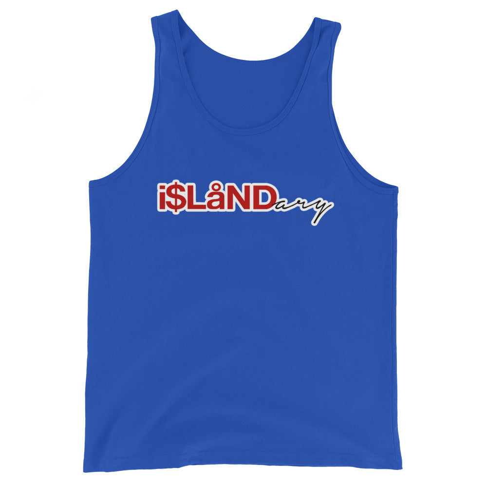 Red Islandary Unisex Tank Top