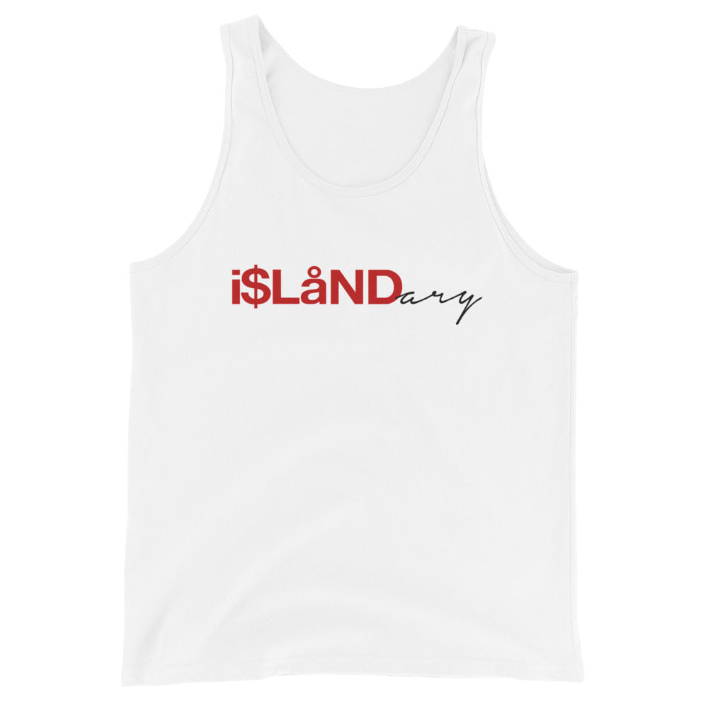 Red Islandary Unisex Tank Top