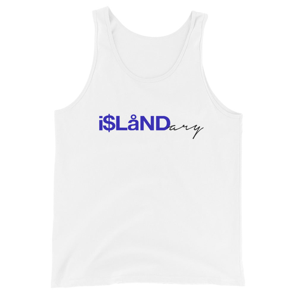 Blue Islandary Unisex Tank Top